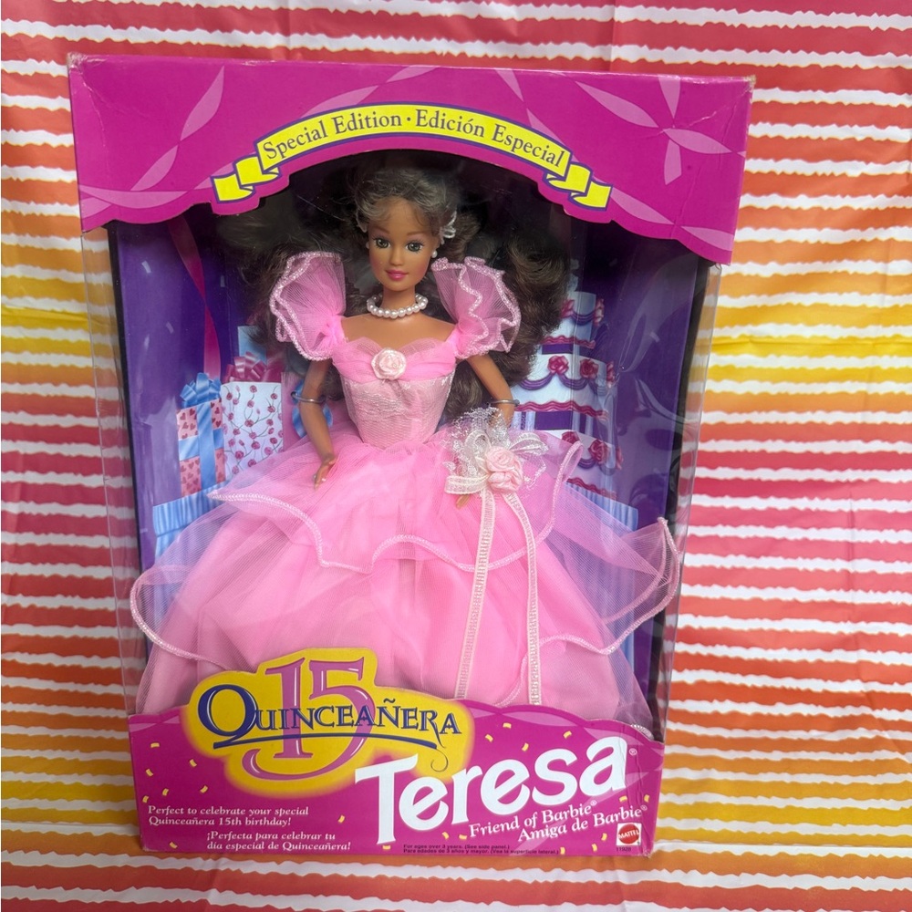 Barbie Quinceañera Teresa Doll - Pink Gown Special Edition